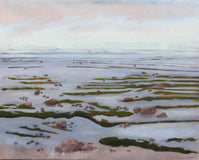 Original art for sale at UGallery.com | Can You Smell the Sea? by Colleen Johansen | $675 | oil painting | 16' h x 20' w | thumbnail 1