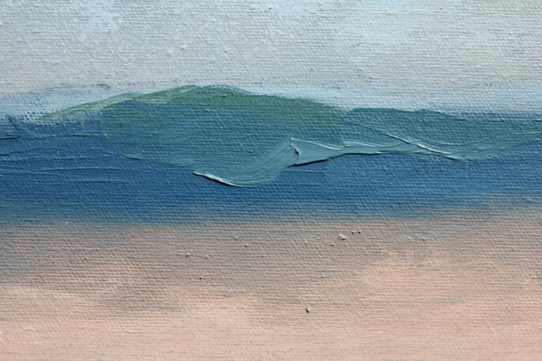 Coastal Atmosphere by Colleen Johansen |   Closeup View of Artwork 