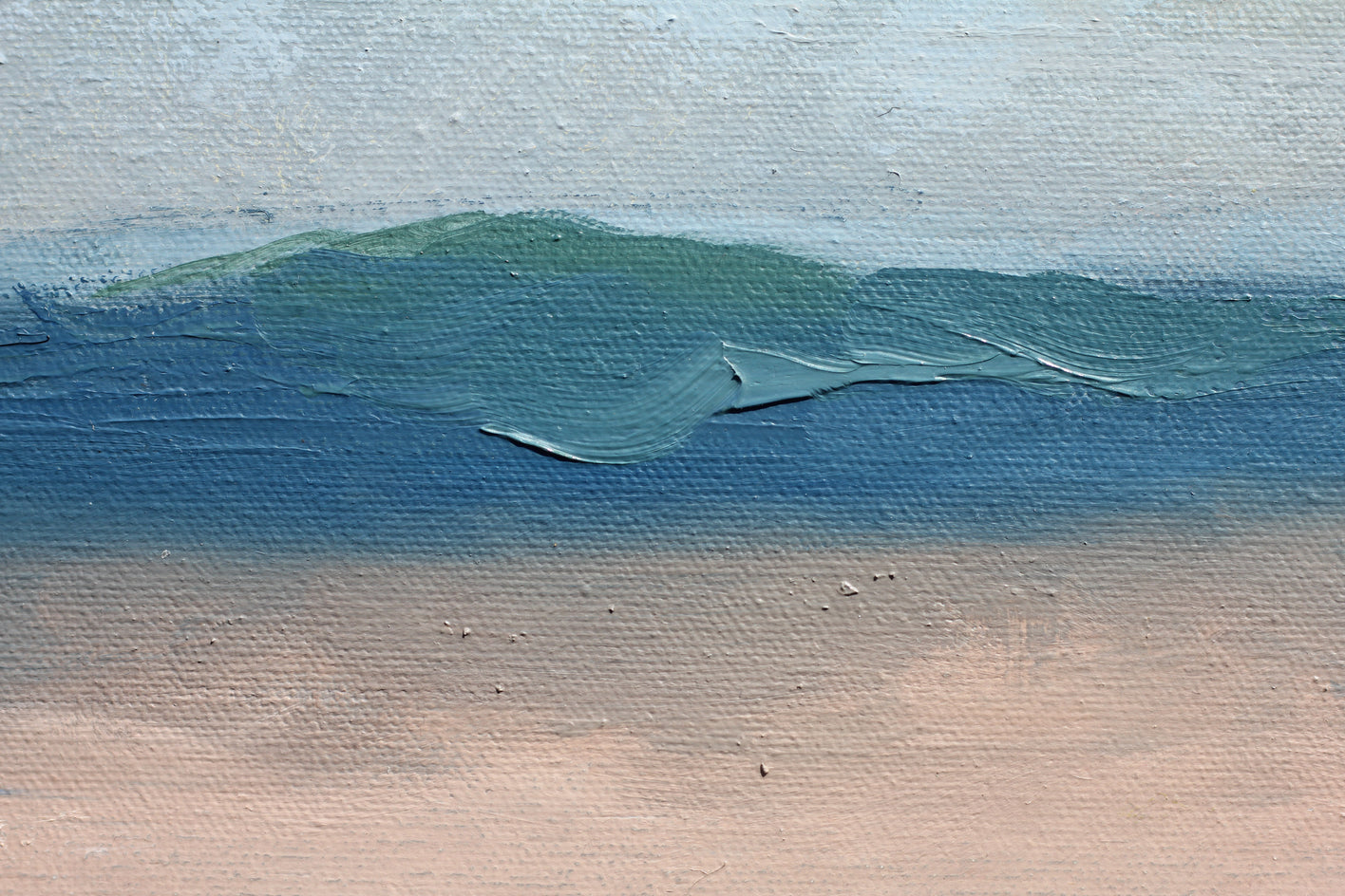 Coastal Atmosphere by Colleen Johansen |  Closeup View of Artwork 