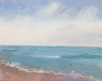 oil painting by Colleen Johansen titled Coastal Atmosphere