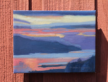 Original art for sale at UGallery.com | Columbia Vista by Colleen Johansen | $250 | oil painting | 6' h x 8' w | thumbnail 3