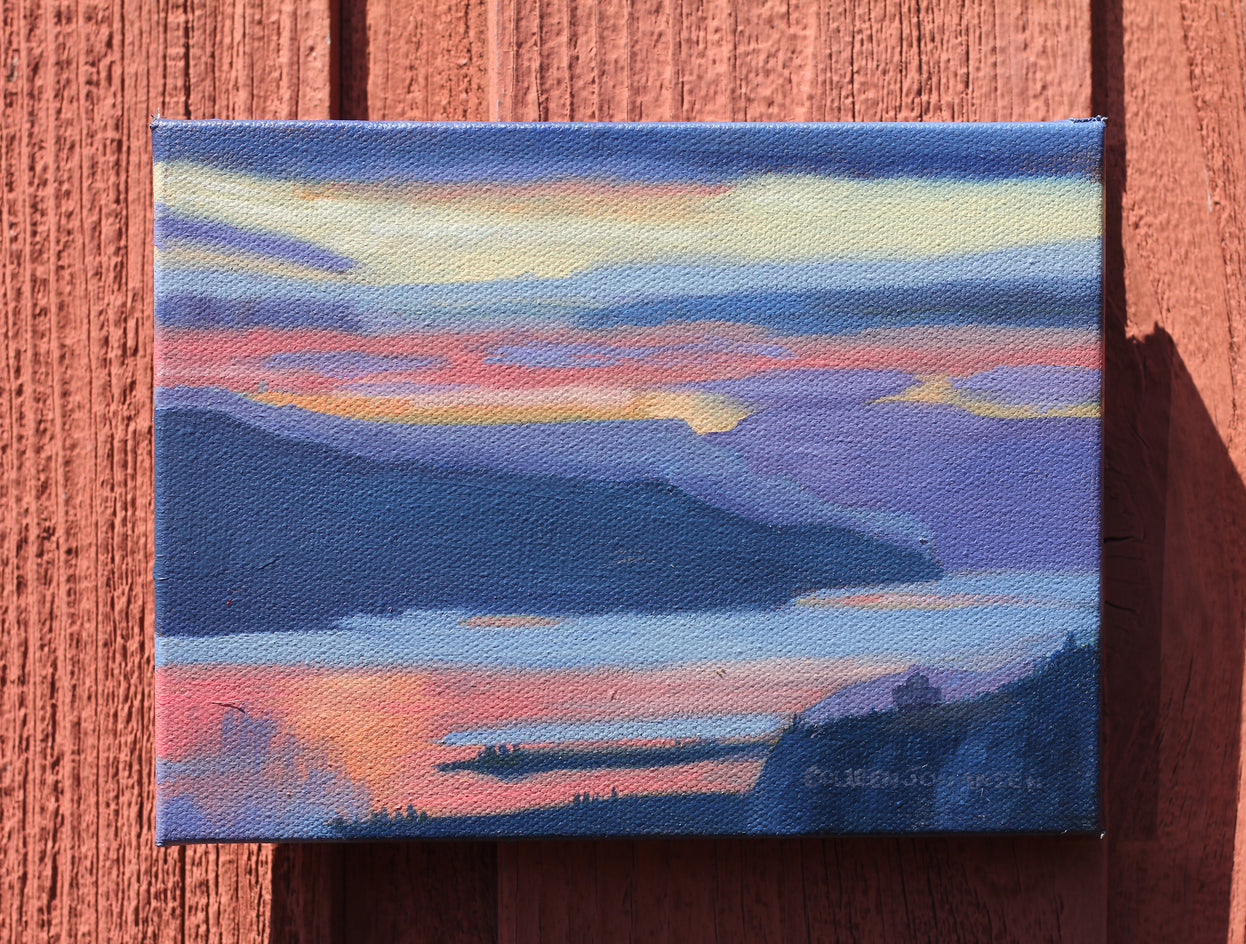Columbia Vista by Colleen Johansen |  Context View of Artwork 