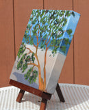 Original art for sale at UGallery.com | Elder Sister by Colleen Johansen | $400 | oil painting | 12' h x 12' w | thumbnail 2