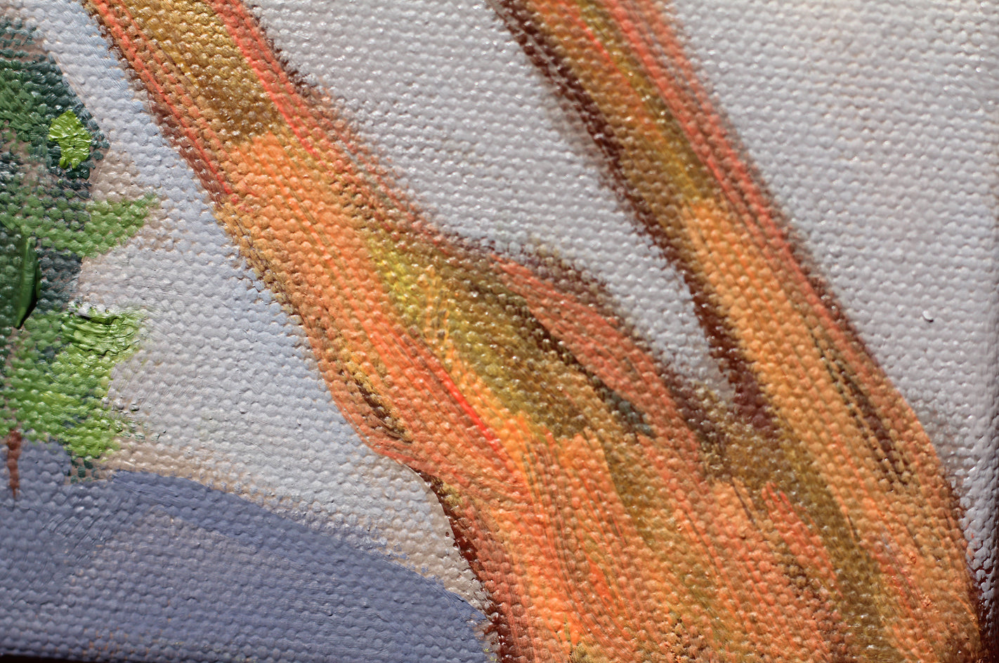 Elder Sister by Colleen Johansen |  Closeup View of Artwork 