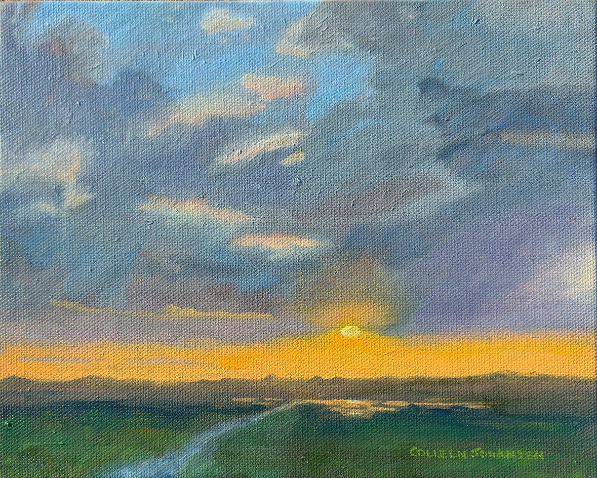Hold My Hand as the Day Fades Away by Colleen Johansen |  Artwork Main Image 