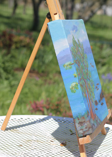 Madrona Mia by Colleen Johansen |  Side View of Artwork 