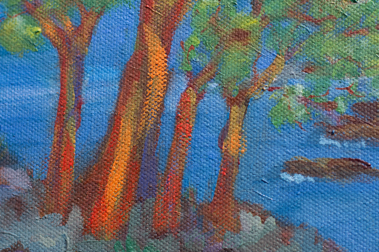 Madrona Mia by Colleen Johansen |   Closeup View of Artwork 