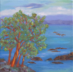 Original art for sale at UGallery.com | Madrona Mia by Colleen Johansen | $400 | oil painting | 12' h x 12' w