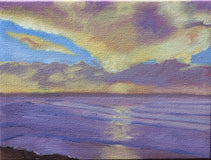 Original art for sale at UGallery.com | Silent Promises by Colleen Johansen | $250 | oil painting | 6' h x 8' w | thumbnail 1