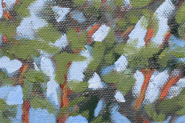 Sister Earth by Colleen Johansen |   Closeup View of Artwork 