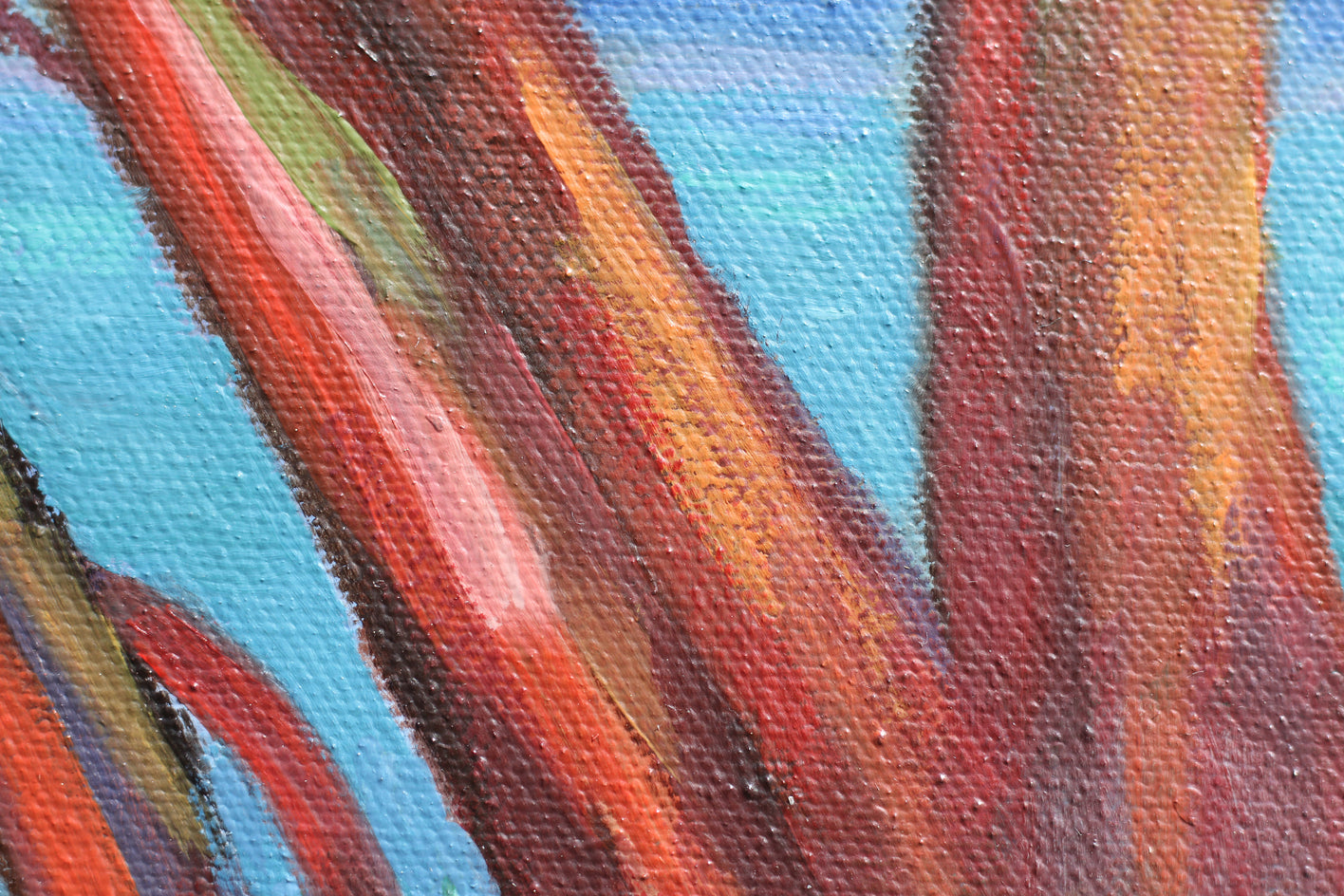 Strong and Silent by Colleen Johansen |  Closeup View of Artwork 