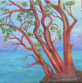 oil painting by Colleen Johansen titled Strong and Silent