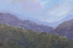 Original art for sale at UGallery.com | Winding the Way Back Home by Colleen Johansen | $250 | oil painting | 10' h x 8' w | thumbnail 4
