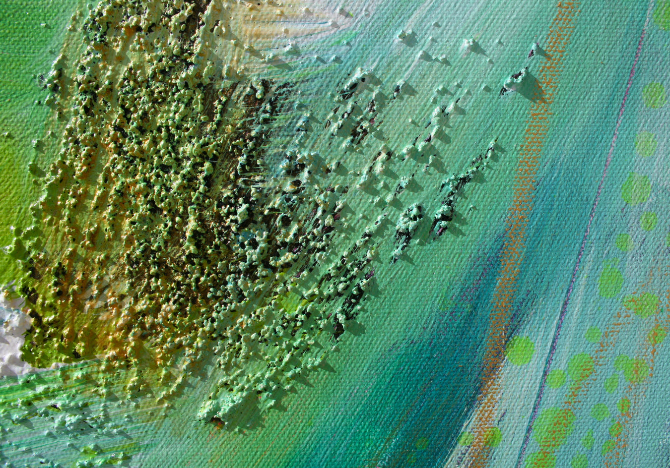 Spralaydoo by Courtney Jacobs |  Closeup View of Artwork 