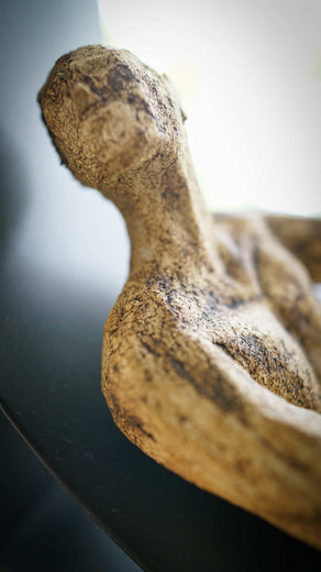 Our World I by Cristobal Corbeaux |  Side View of Artwork 