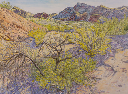Desert Wash by Crystal DiPietro | Artwork Main Image