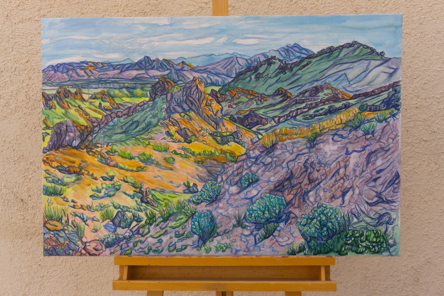 Light My Way by Crystal DiPietro |  Context View of Artwork 