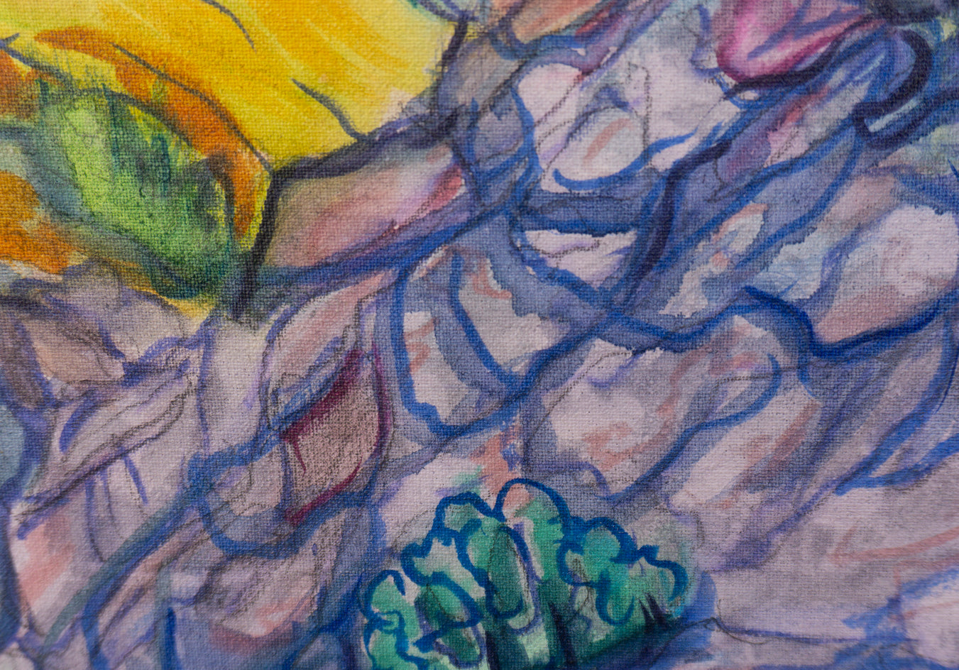 Light My Way by Crystal DiPietro |  Closeup View of Artwork 