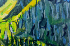 Original art for sale at UGallery.com | Red Mountain #1 by Crystal DiPietro | $4,500 | mixed media artwork | 34' h x 36' w | thumbnail 4