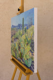Original art for sale at UGallery.com | Prickly Pear by Crystal DiPietro | $2,175 | oil painting | 24' h x 30' w | thumbnail 2