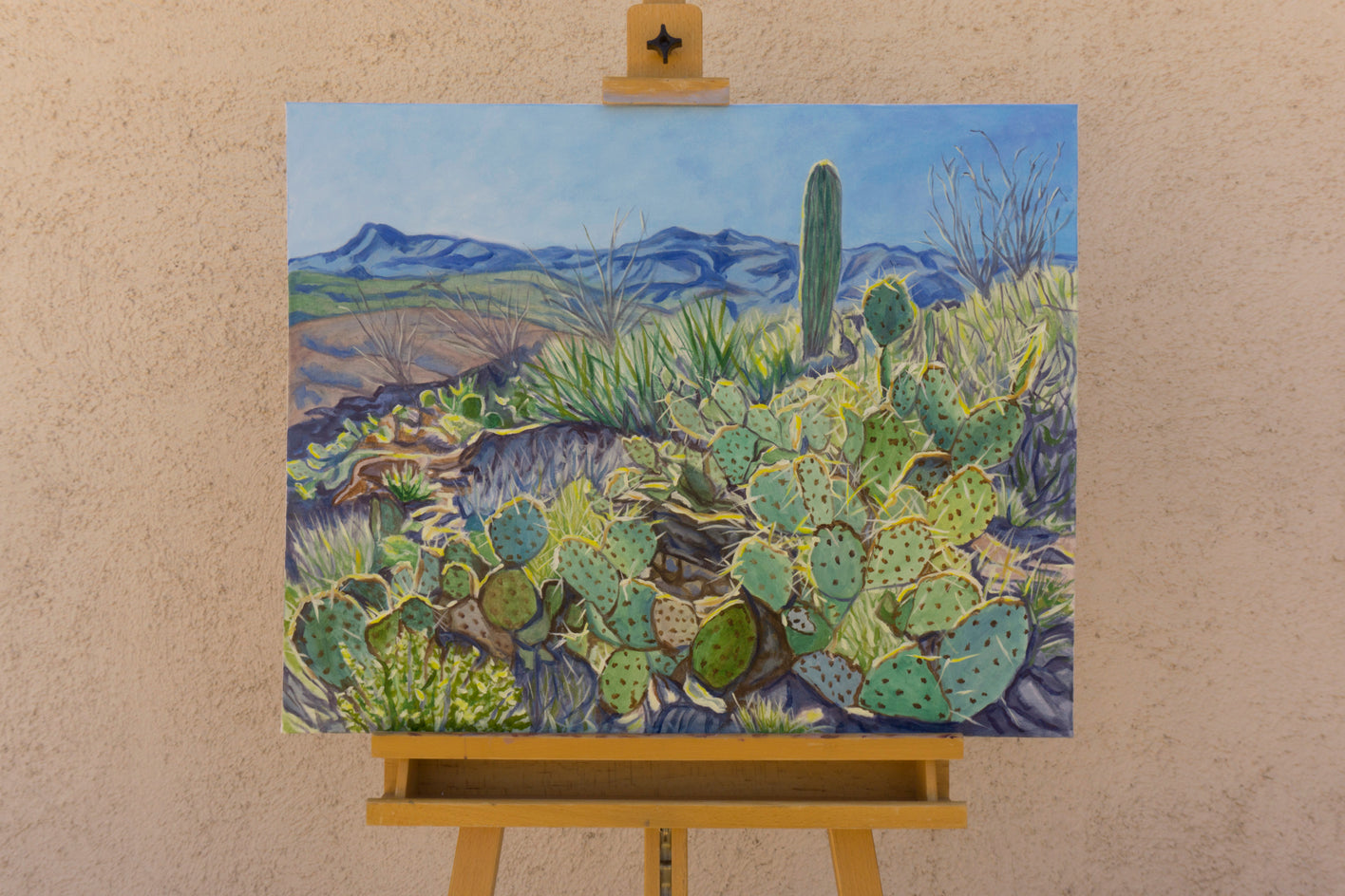 Prickly Pear by Crystal DiPietro |  Context View of Artwork 