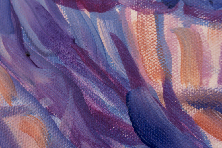 The Bush in the Badlands by Crystal DiPietro |   Closeup View of Artwork 