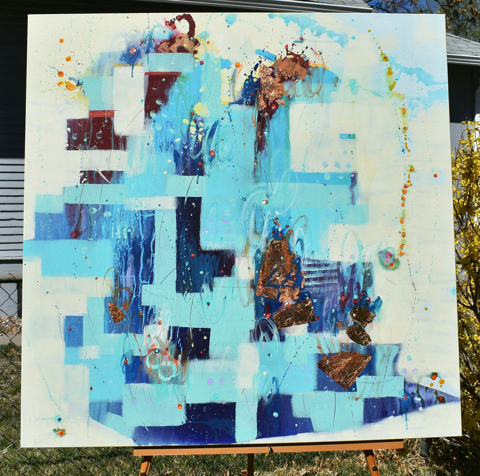 Breath of Twilight by Cynthia Ligeros |  Context View of Artwork 