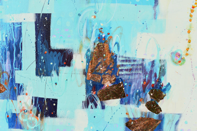 Breath of Twilight by Cynthia Ligeros |   Closeup View of Artwork 