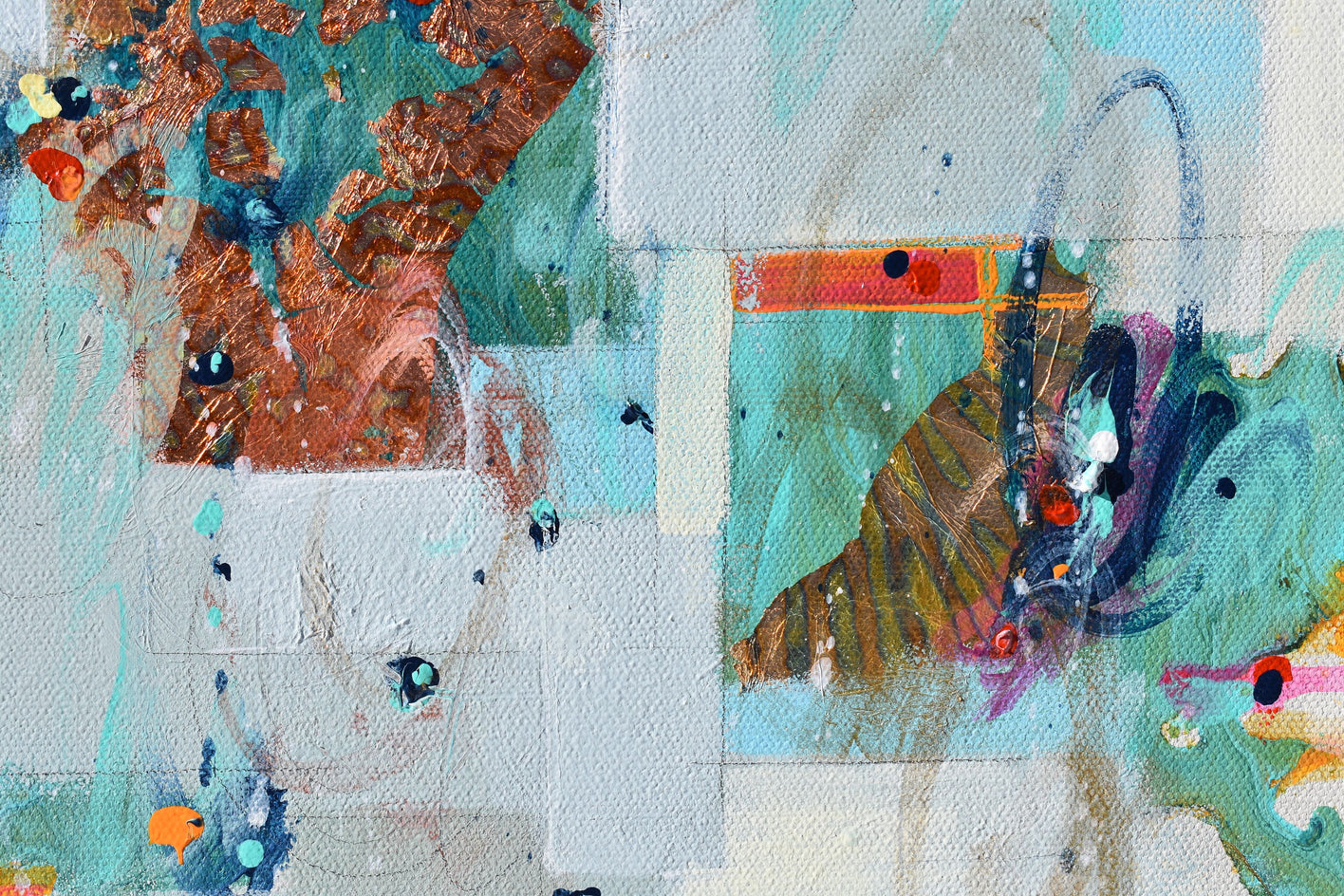 Reflections of the Winter Light by Cynthia Ligeros |  Closeup View of Artwork 