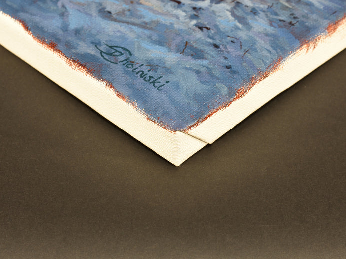 Bringing Back Memories by Dariusz Choinski |  Side View of Artwork 