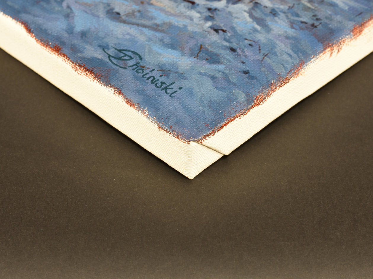 Bringing Back Memories by Dariusz Choinski |  Side View of Artwork 