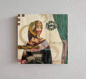 Original art for sale at UGallery.com | Diva by Darlene McElroy | $425 | mixed media artwork | 8' h x 8' w | thumbnail 3