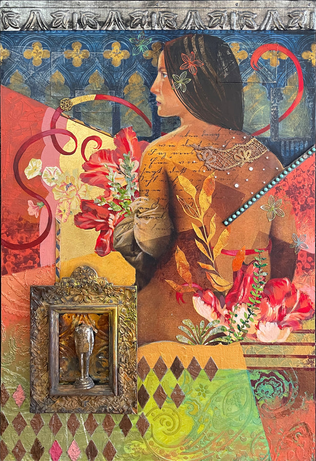 Flowers from a Secret Admirer by Darlene McElroy |  Artwork Main Image 