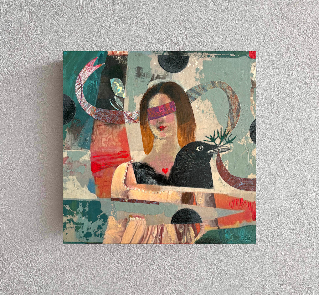 Following My Guide by Darlene McElroy |  Context View of Artwork 