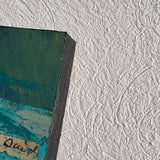 Original art for sale at UGallery.com | Lost in Thought by Darlene McElroy | $425 | mixed media artwork | 8' h x 8' w | thumbnail 2