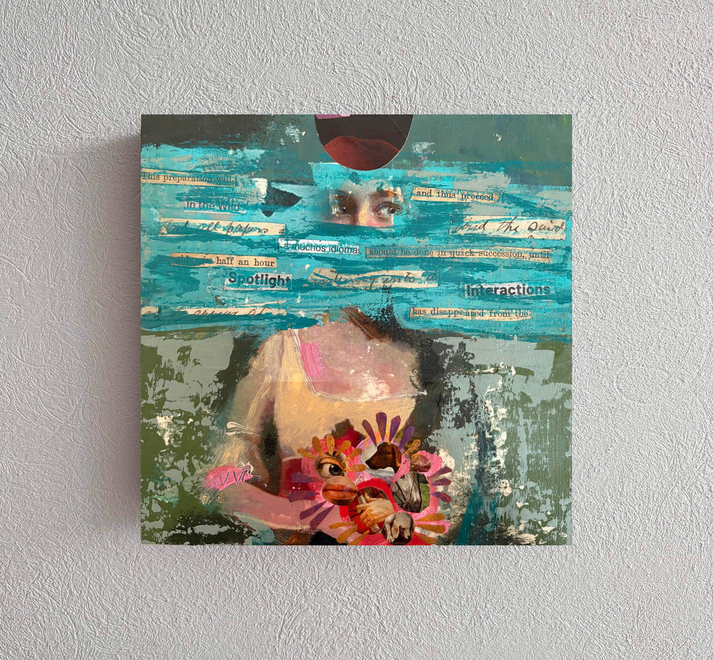Lost in Thought by Darlene McElroy |  Context View of Artwork 