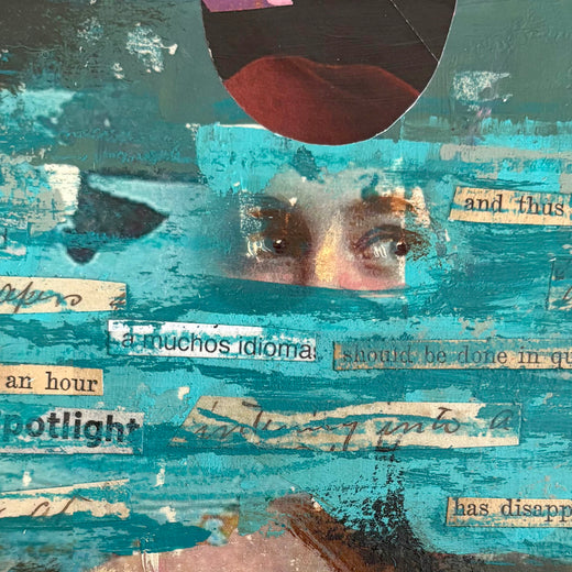 Lost in Thought by Darlene McElroy |   Closeup View of Artwork 