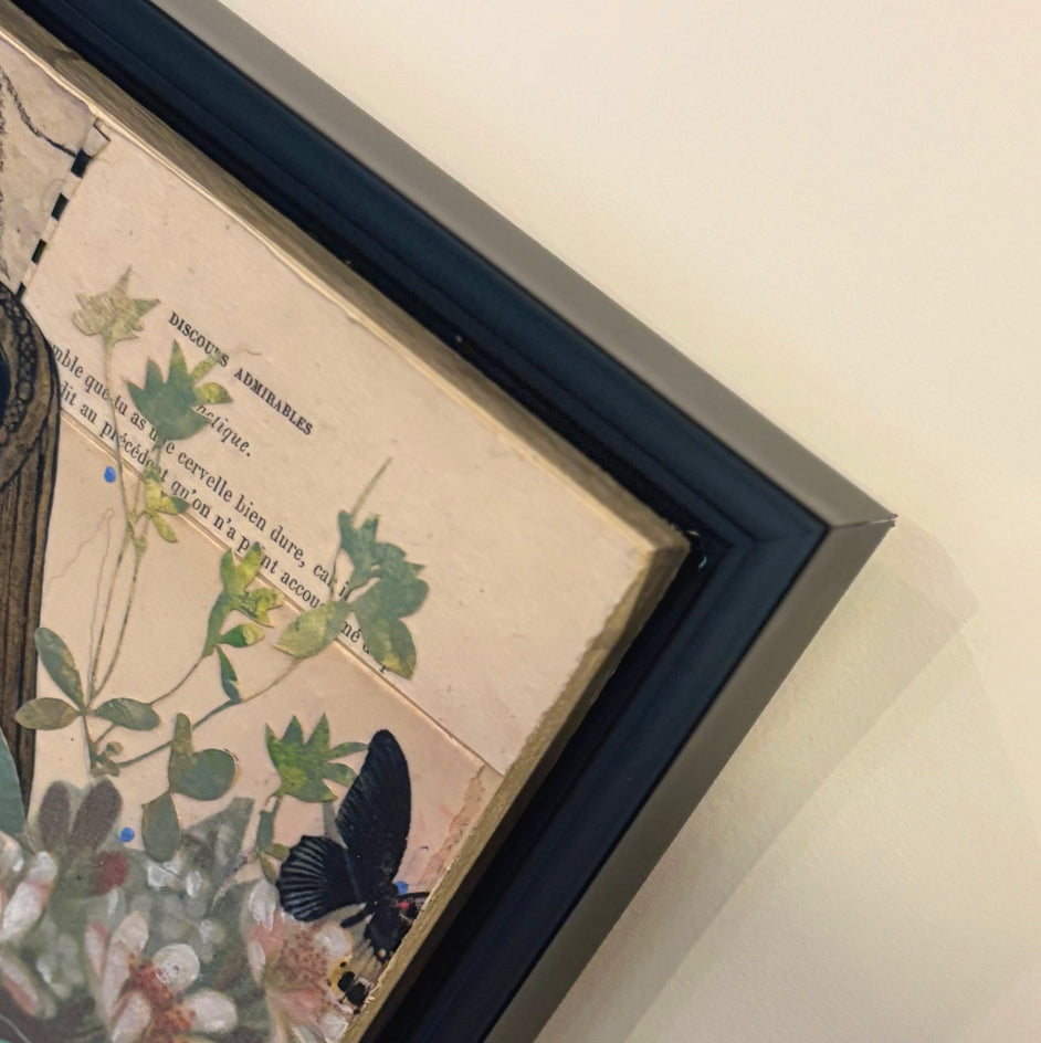 Maybe No by Darlene McElroy |  Side View of Artwork 