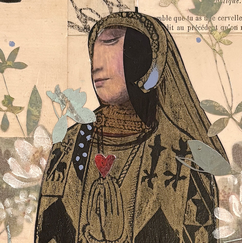 Maybe No by Darlene McElroy |  Closeup View of Artwork 