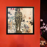 Original art for sale at UGallery.com | Maybe Yes by Darlene McElroy | $625 | mixed media artwork | 12' h x 12' w | thumbnail 3