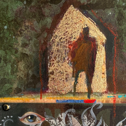 Neighborhood Watch by Darlene McElroy |   Closeup View of Artwork 