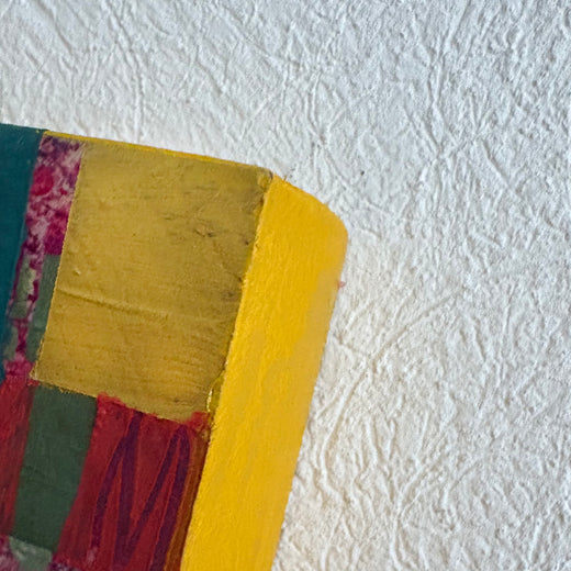 Puzzled by Darlene McElroy |  Side View of Artwork 
