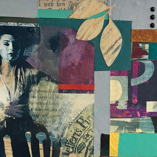 Puzzled by Darlene McElroy |   Closeup View of Artwork 