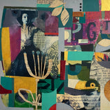 Original art for sale at UGallery.com | Puzzled by Darlene McElroy | $475 | mixed media artwork | 10' h x 10' w | thumbnail 1