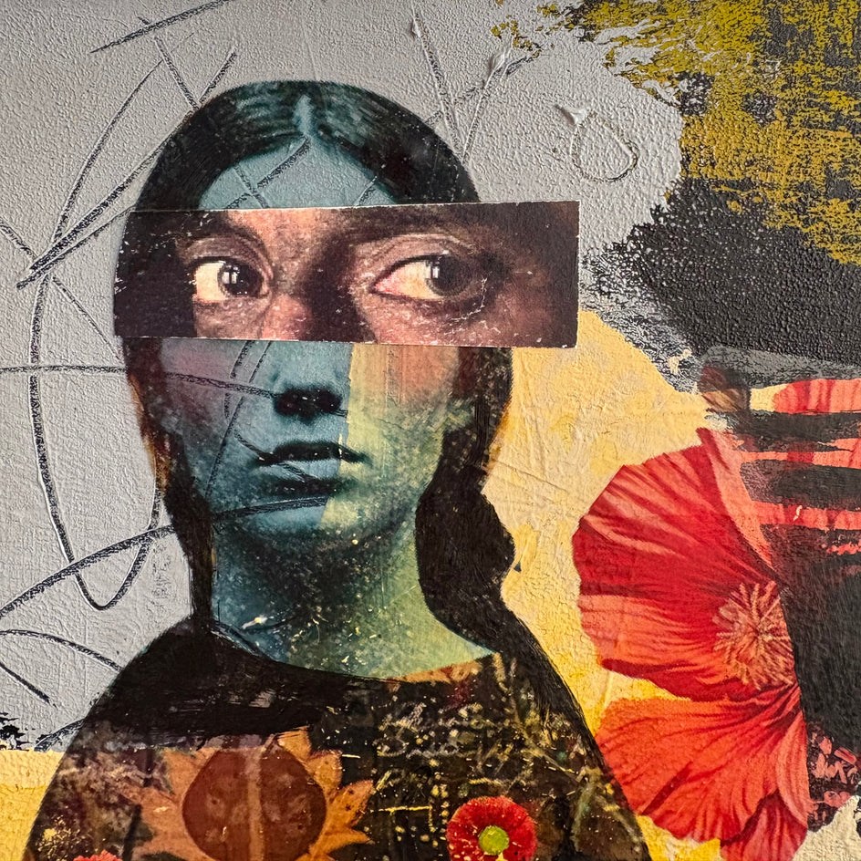 Side Eye by Darlene McElroy |  Closeup View of Artwork 