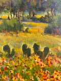Original art for sale at UGallery.com | Edwards Plateau Spring by David Forks | $575 | acrylic painting | 9' h x 12' w | thumbnail 4