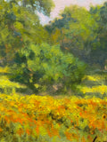 Original art for sale at UGallery.com | Wildflowers West of Marble Falls by David Forks | $825 | oil painting | 11' h x 14' w | thumbnail 4