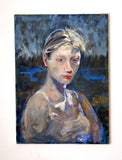 Original art for sale at UGallery.com | Anna-Lisa by David Kihlberg | $2,175 | oil painting | 27.5' h x 19.6' w | thumbnail 3