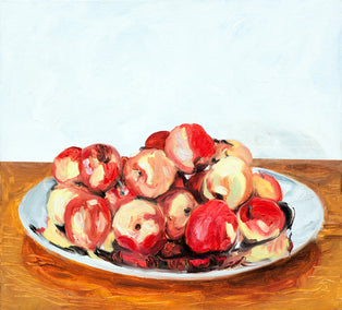 oil painting by David Kihlberg titled Apples