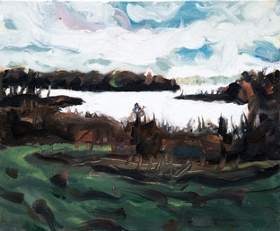 Autumn over the Lake by David Kihlberg |  Artwork Main Image 